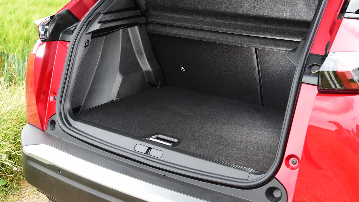 Peugeot e2008 practicality & boot space 2023 DrivingElectric